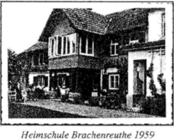 4./5. Mai 1959 offizielle Eröffnung der "Heimschule Brachenreuthe"